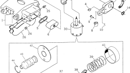 Вал BW053981 Komatsu