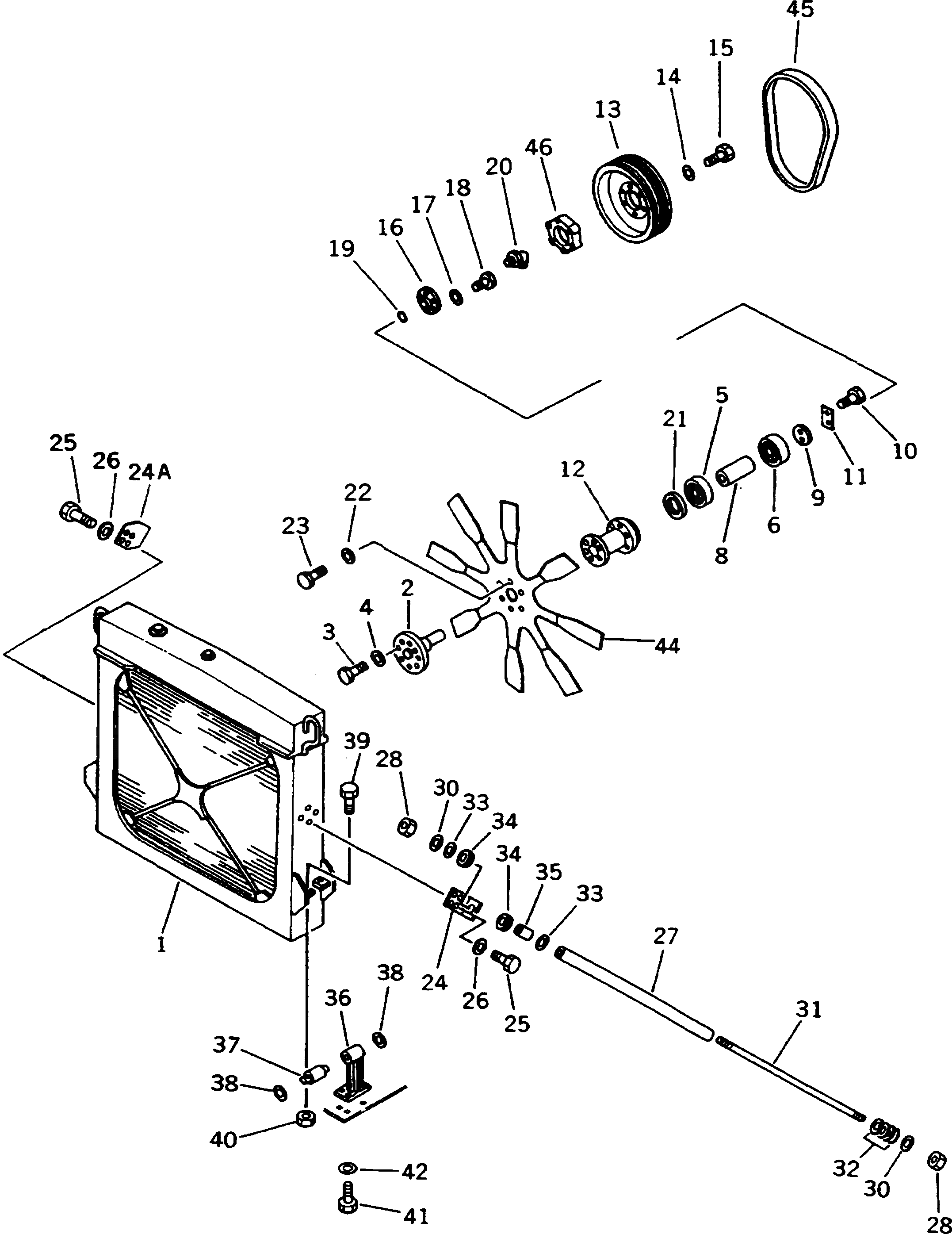 Крышка 581-03-12180 Komatsu