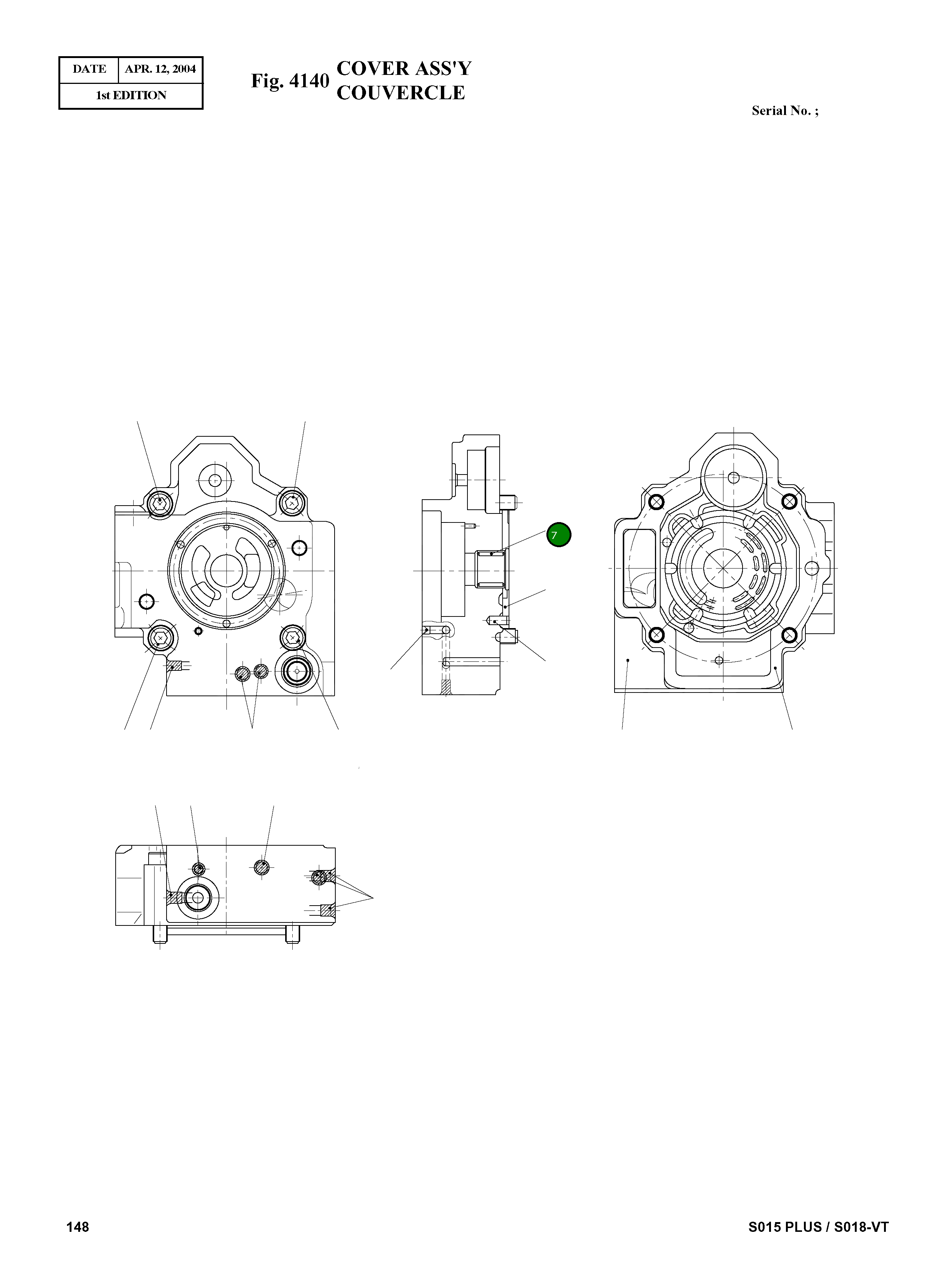 Подшипник 2.109-00337 Komatsu