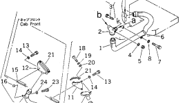 Крышка 273-807-1460 Komatsu