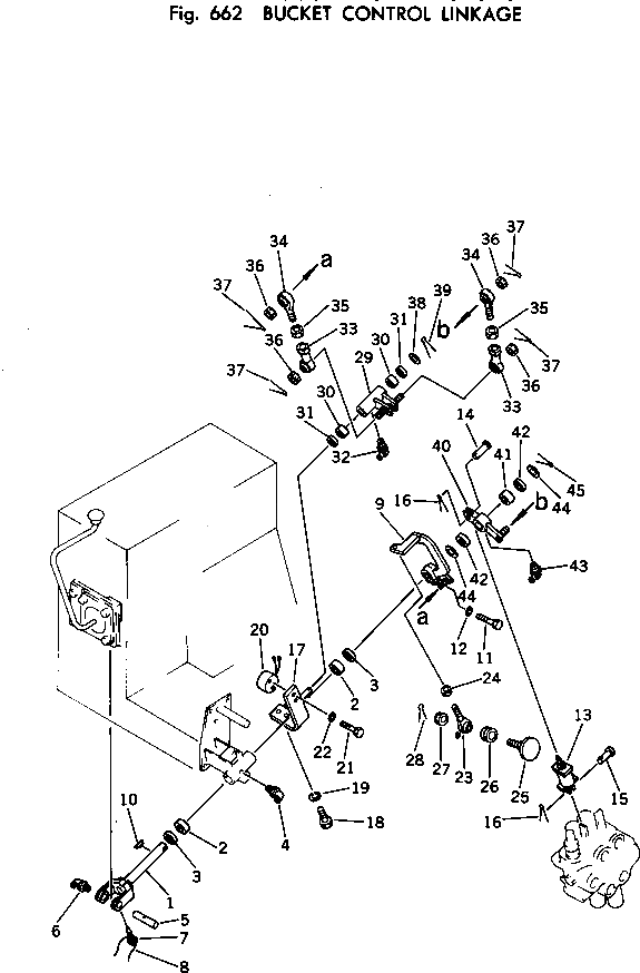 Рычаг 125-43-34561 Komatsu