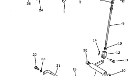 Рычаг 195-43-41290 Komatsu