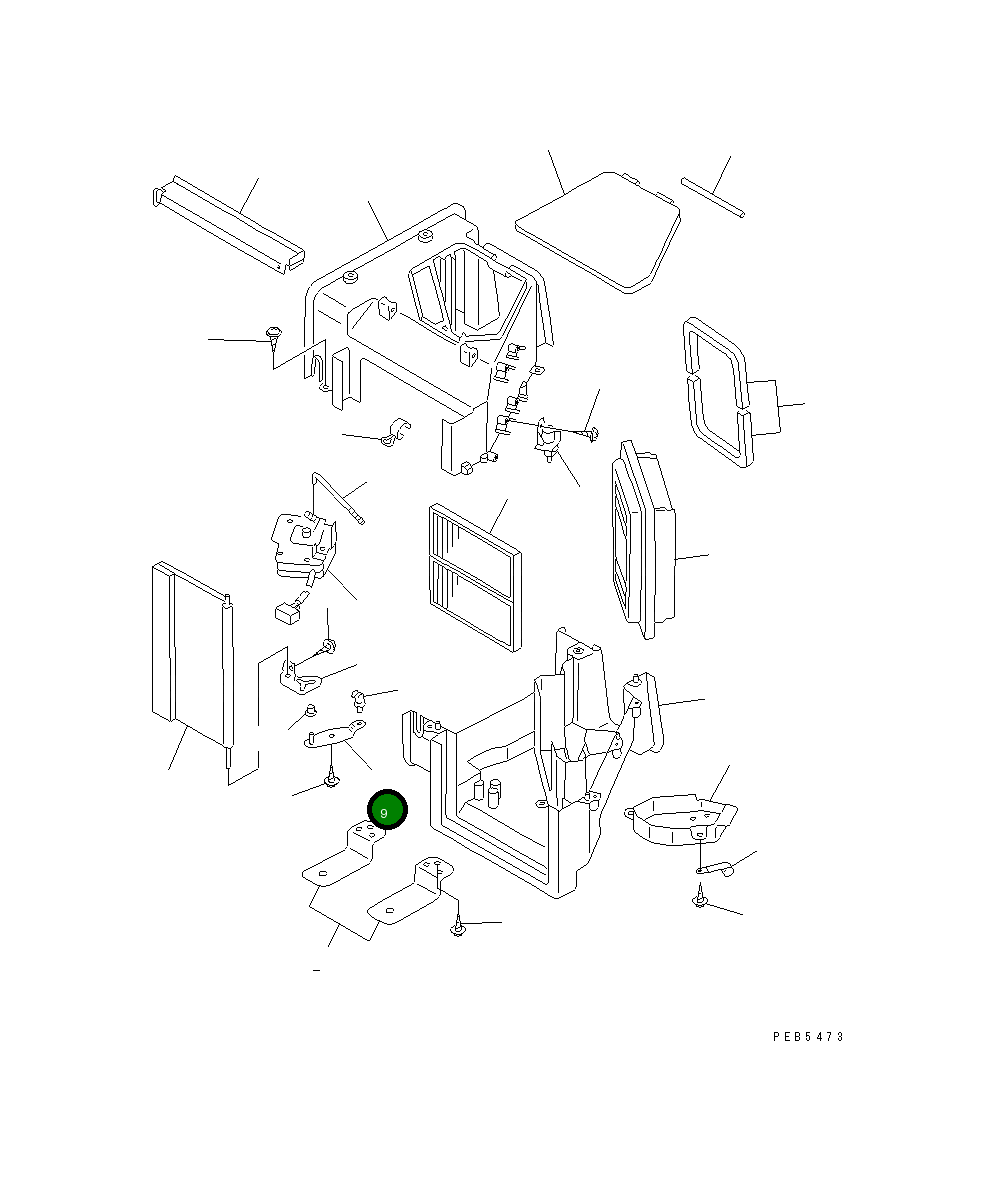 Рычаг ND017730-7510 Komatsu