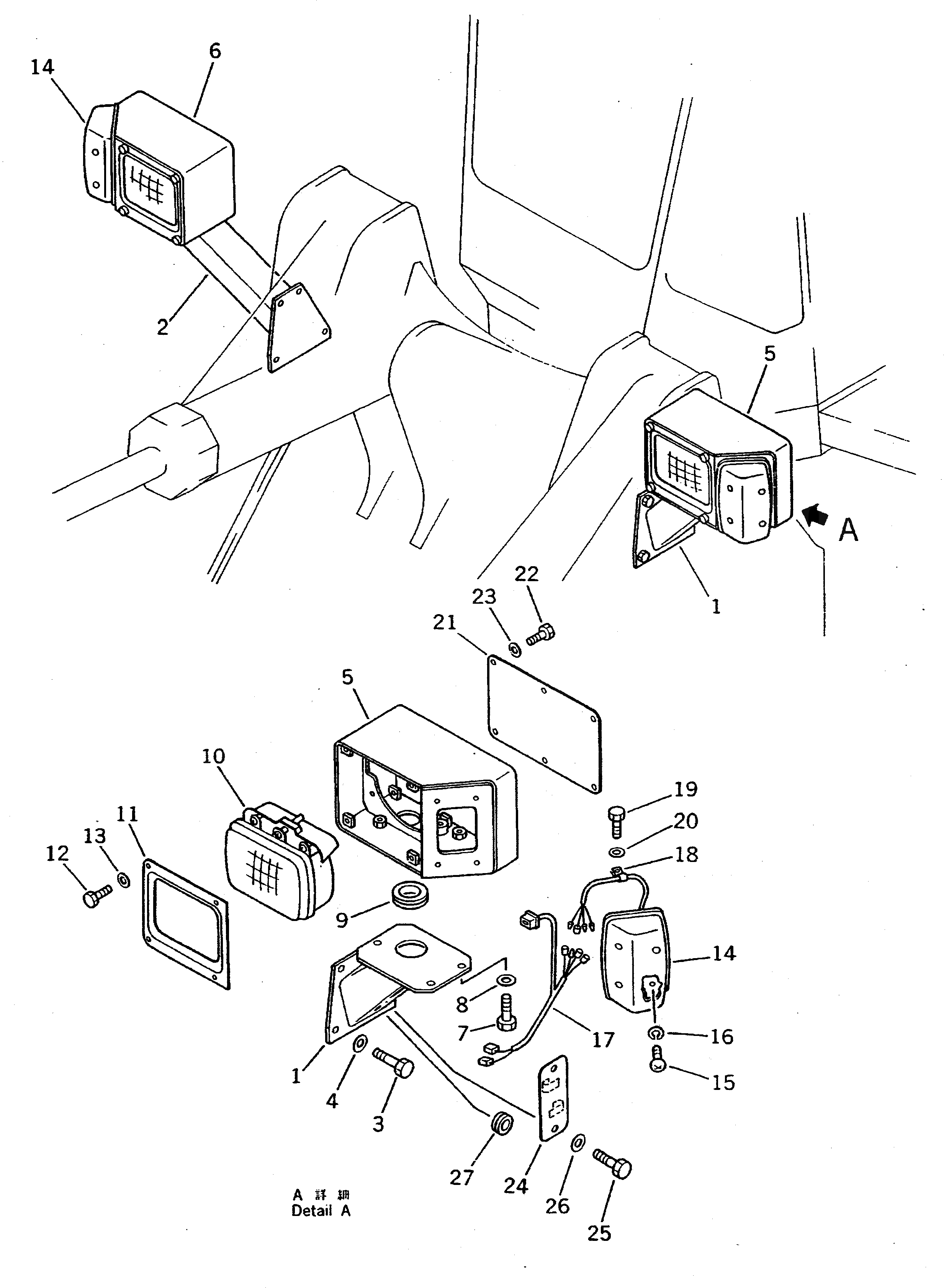 Крышка 421-06-11371 Komatsu
