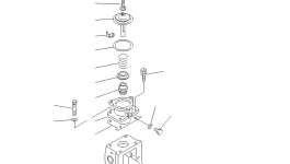 Крышка DK154404-5600 Komatsu
