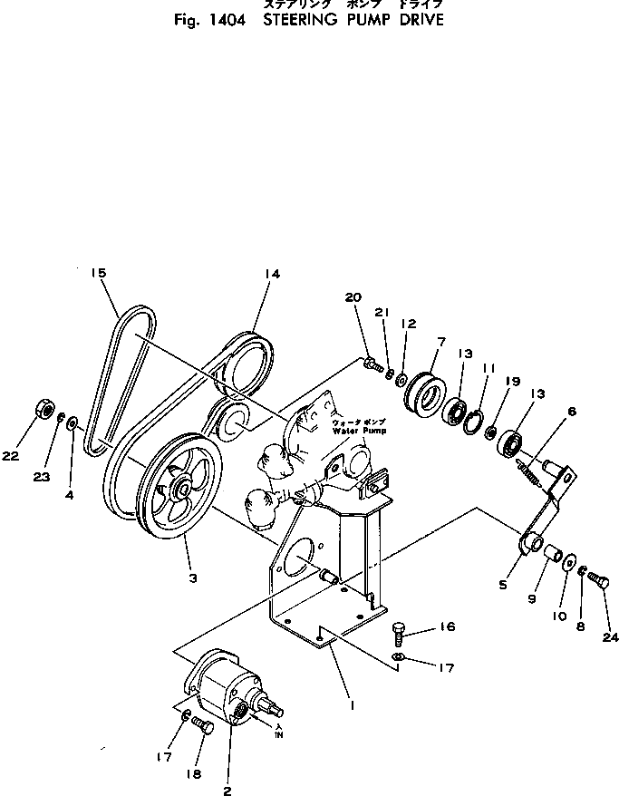 Подшипник 06006-06204 Komatsu