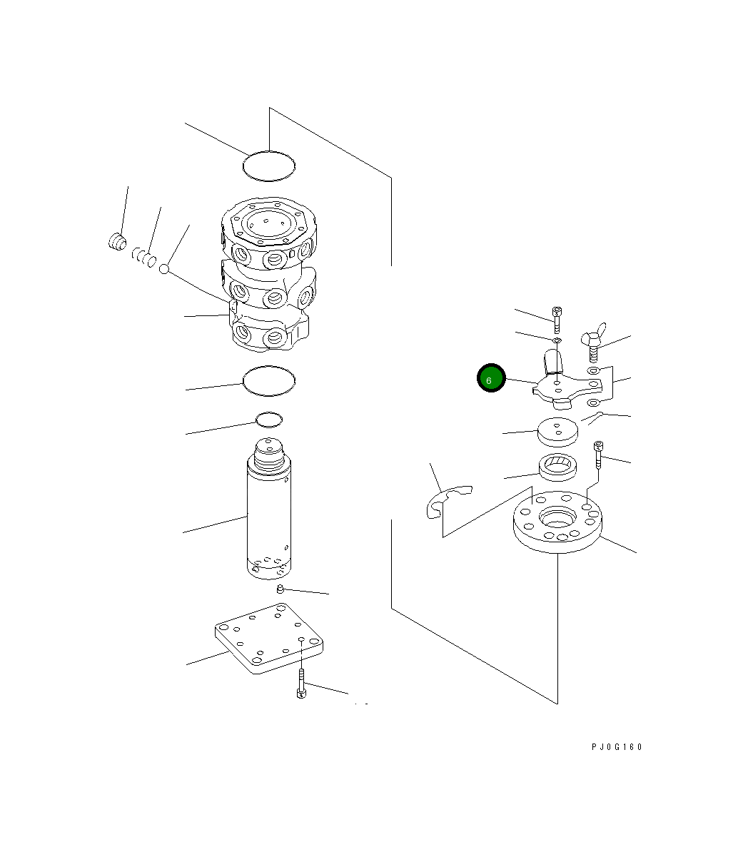 Рычаг 20T-62-76361 Komatsu
