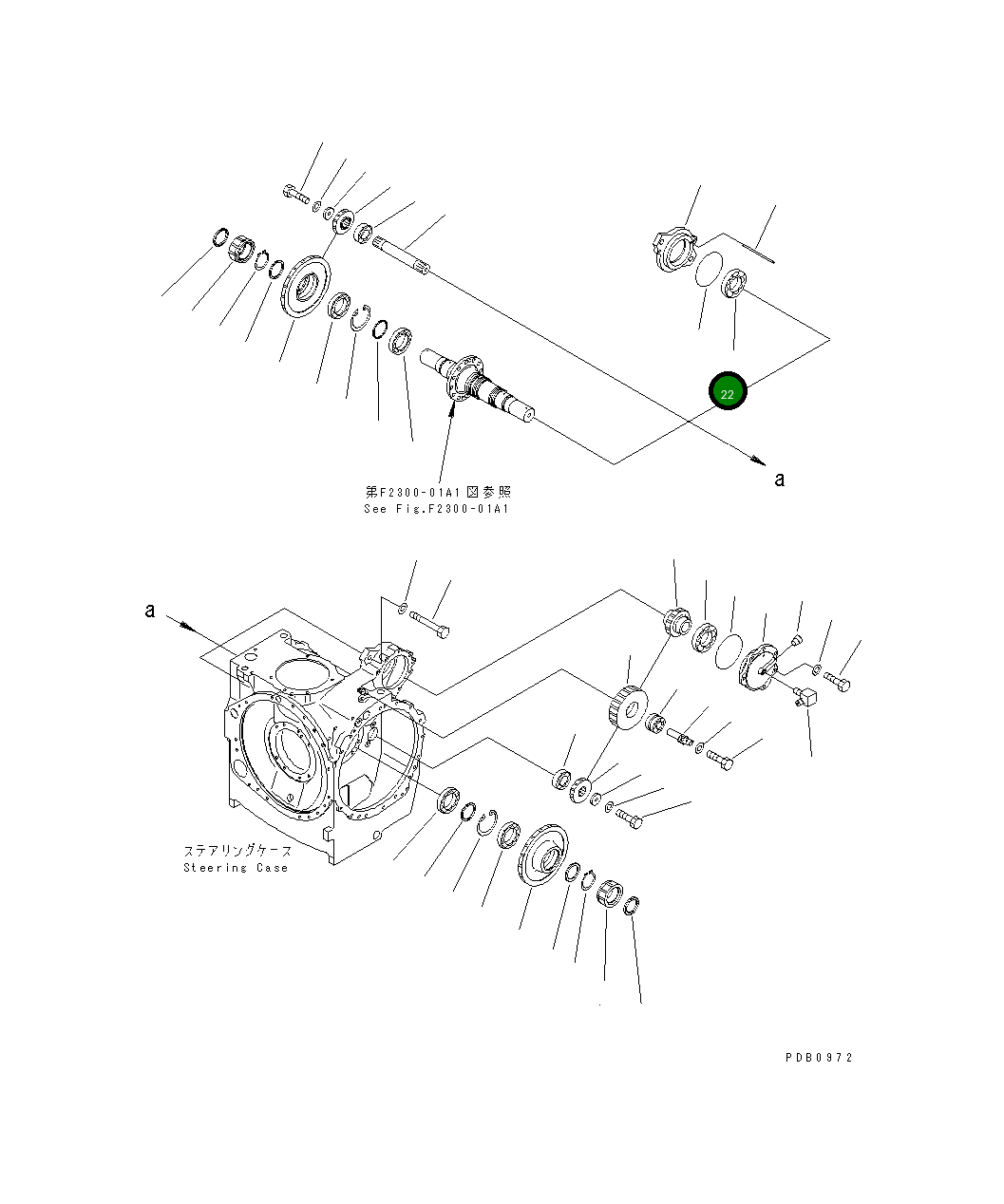 Подшипник 06043-00214 Komatsu