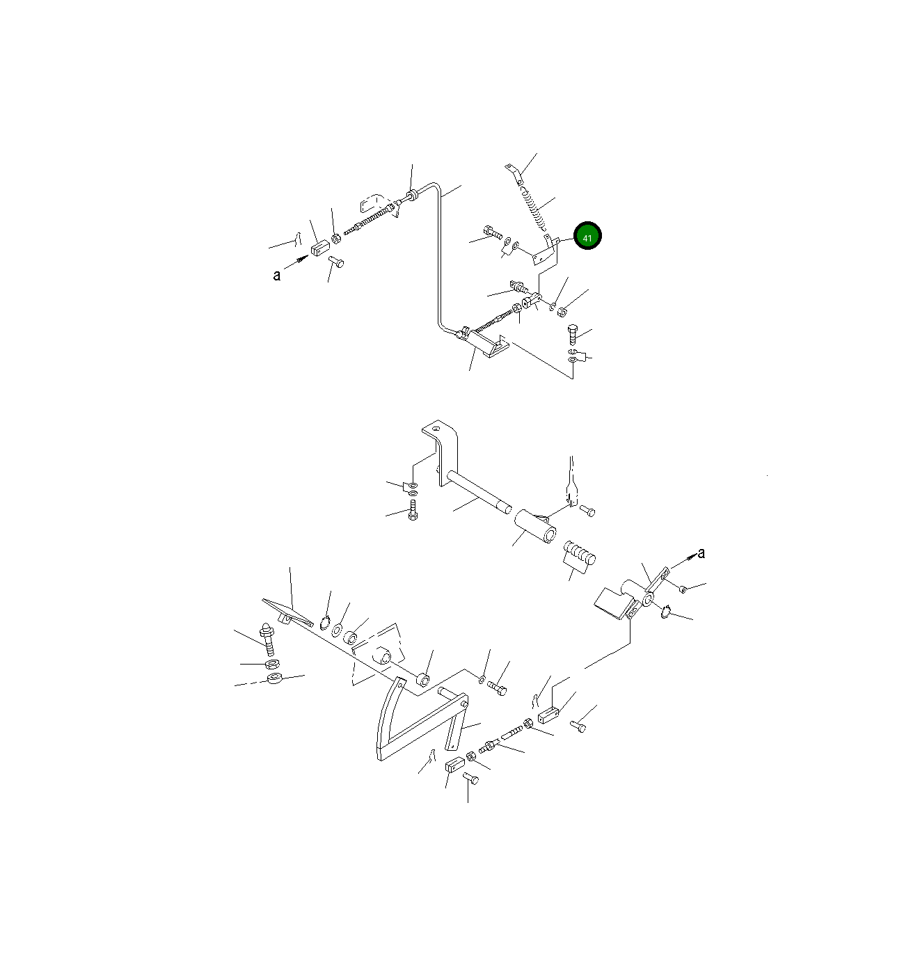 Рычаг 23A-43-12321 Komatsu