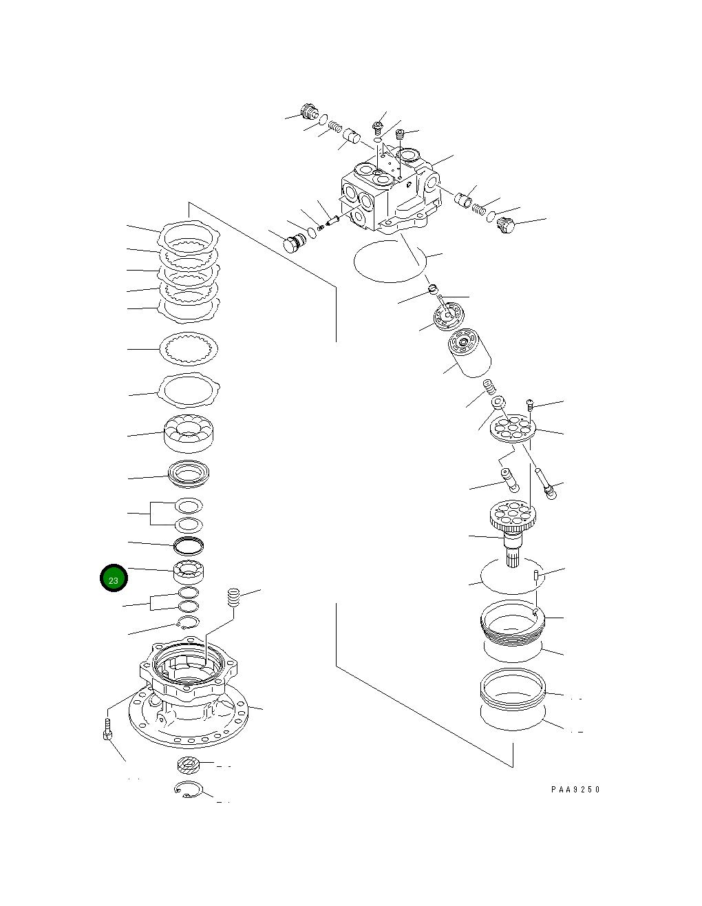 Подшипник 706-73-43890 Komatsu