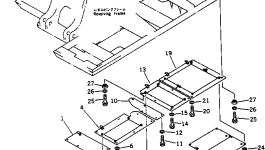 Крышка 20Y-973-2480 Komatsu
