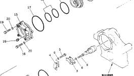Корпус 21F-33-11120 Komatsu