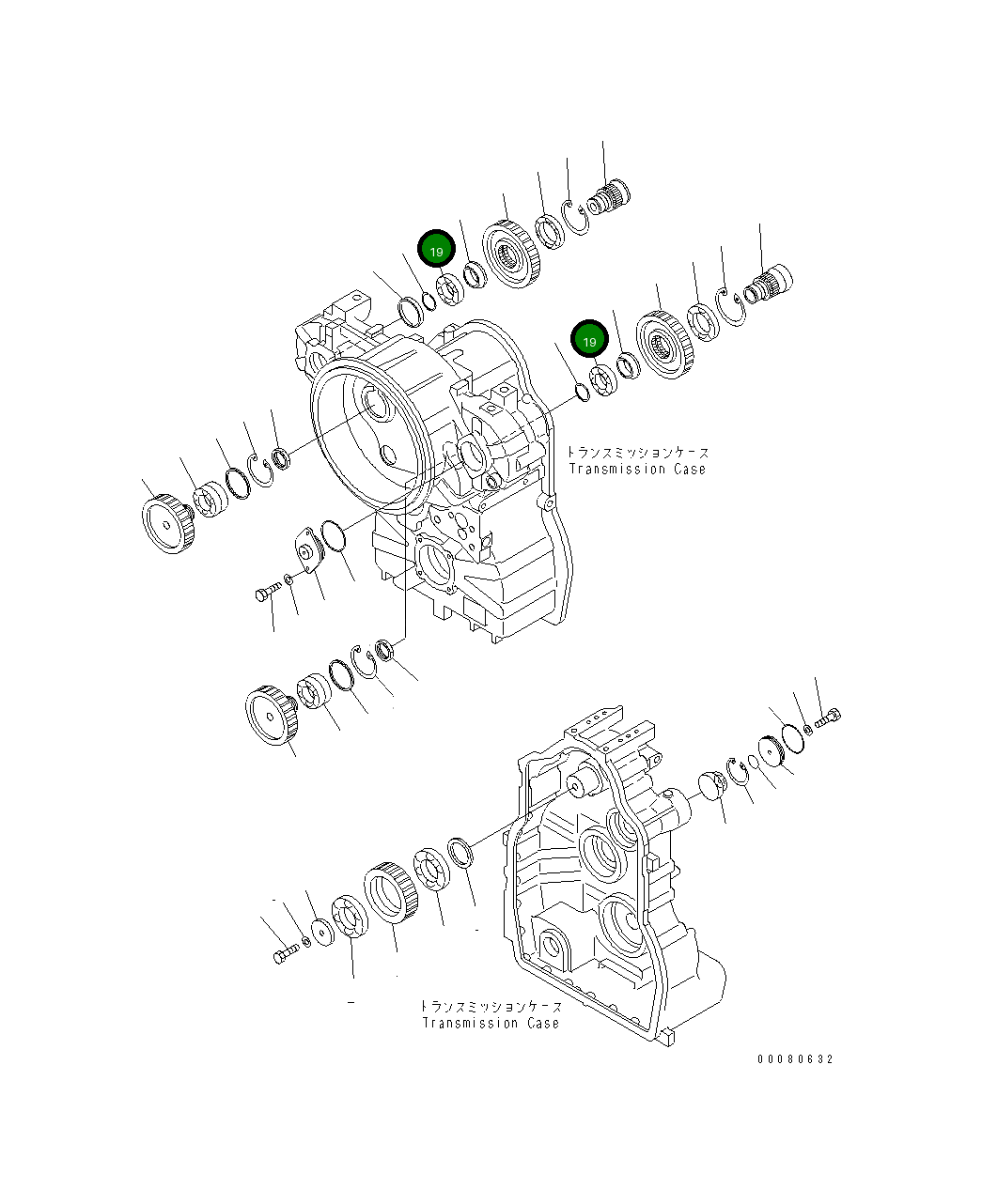 Подшипник 714-23-19340 Komatsu