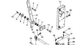 Кронштейн 170-43-29230 Komatsu
