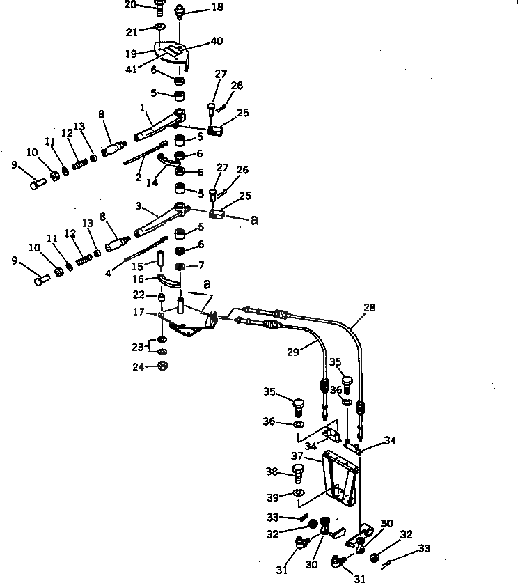 Рычаг 144-947-3410 Komatsu