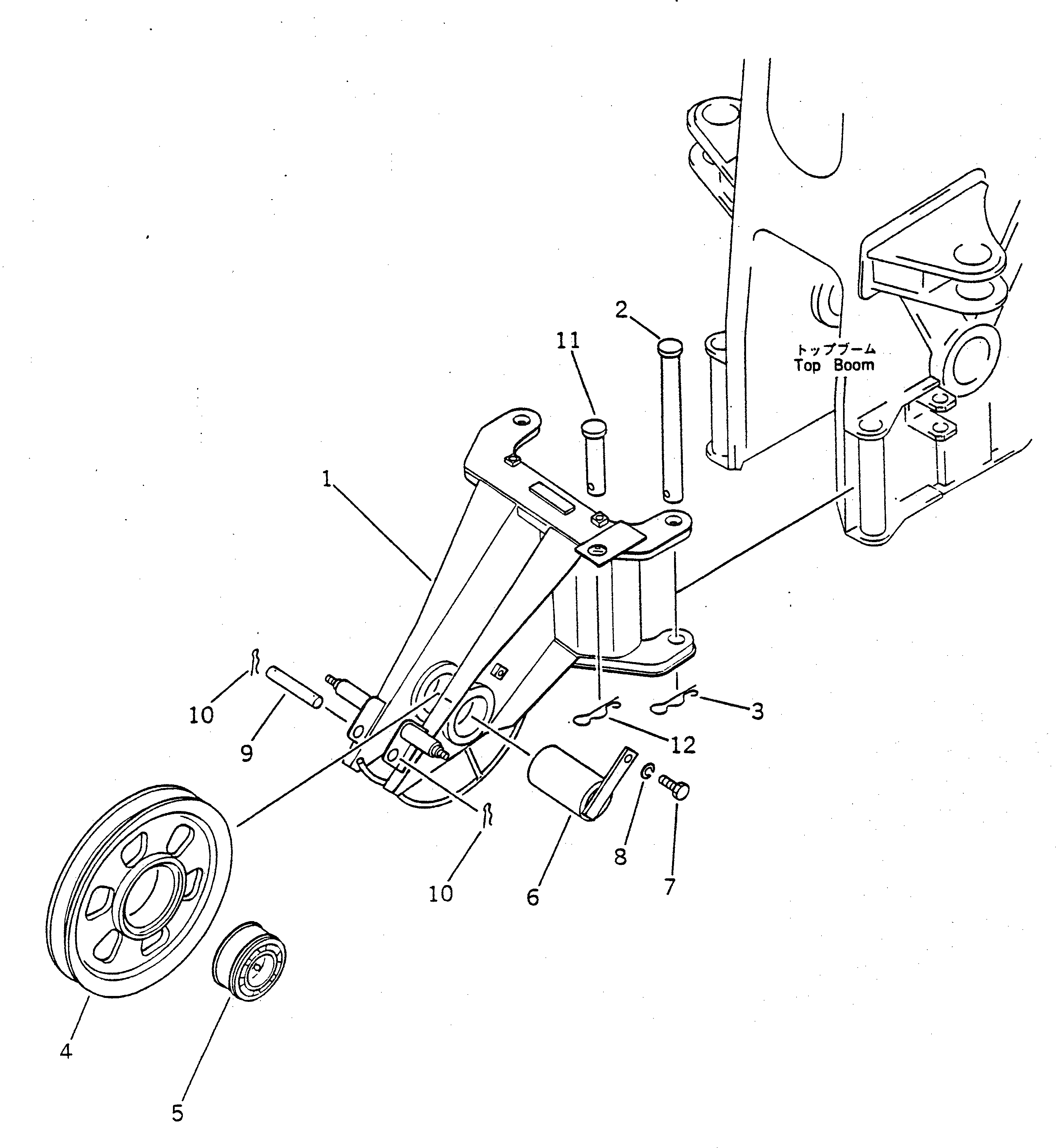 Подшипник 22W-70-11350  Komatsu