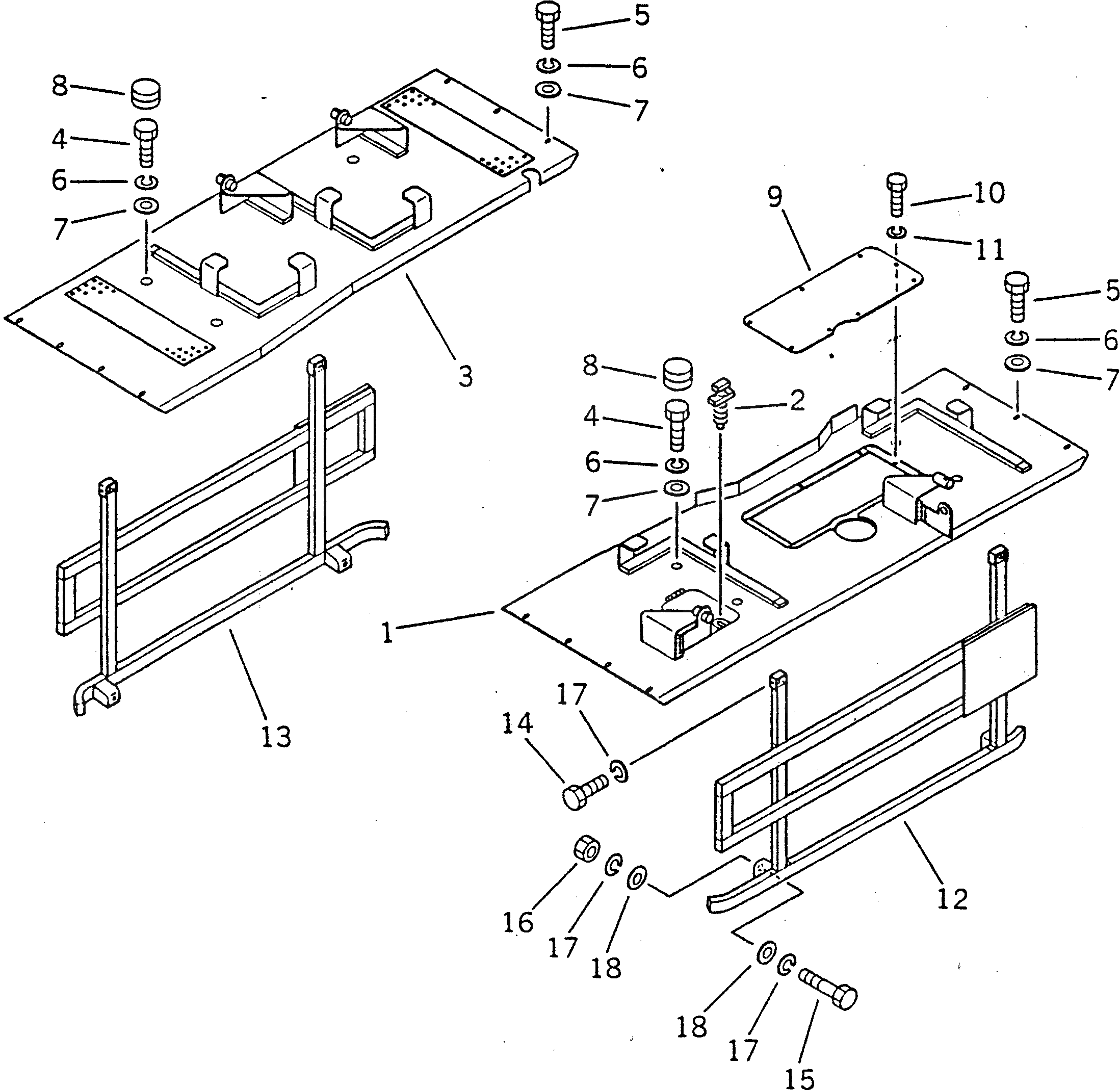 Крышка 22X-54-15350 Komatsu
