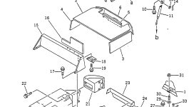Уплотнение 42A-54-11331 Komatsu