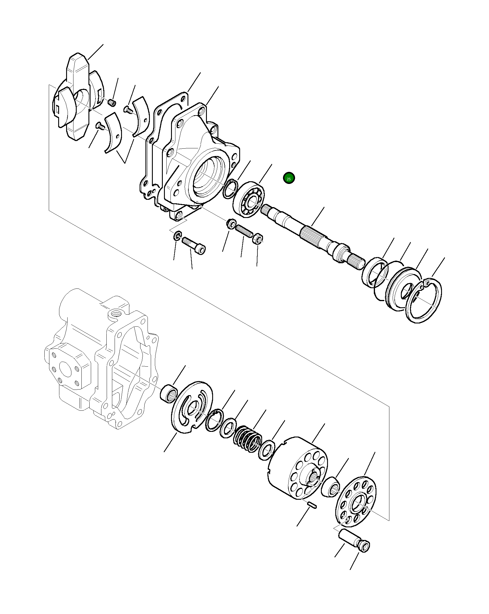 Подшипник 805010100 Komatsu
