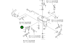 Рычаг 17M-43-22110 Komatsu