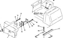 Крышка 144-929-2321 Komatsu