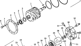Крышка M711033310110 Komatsu