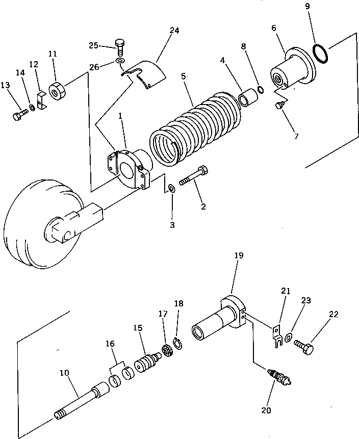 Крышка 206-30-45290 Komatsu