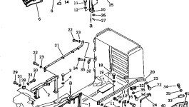 Крышка 426-54-11810  Komatsu