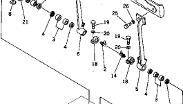 Рычаг 198-43-17270 Komatsu