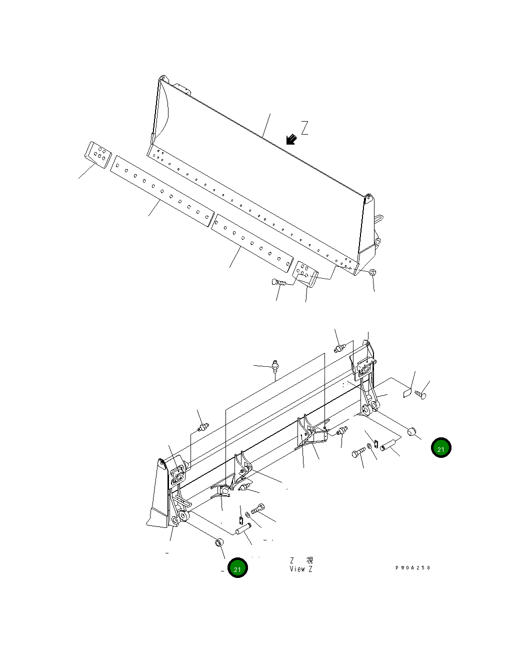 Подшипник 14X-71-12240  Komatsu