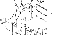 Корпус 103-54-39340 Komatsu