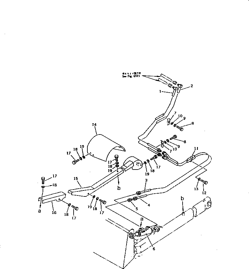Крышка 10G-62-24310 Komatsu