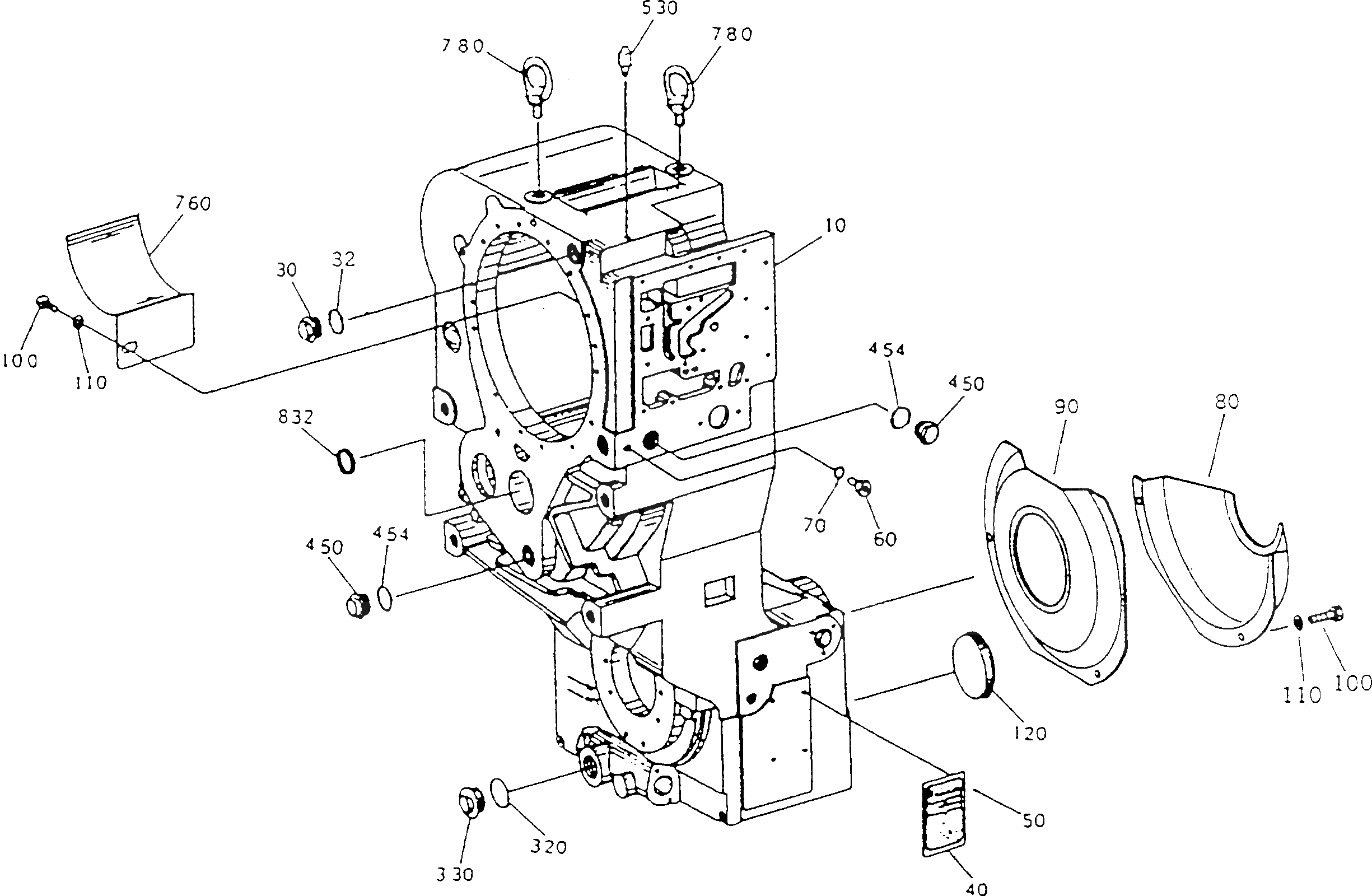 Крышка BW252525 Komatsu