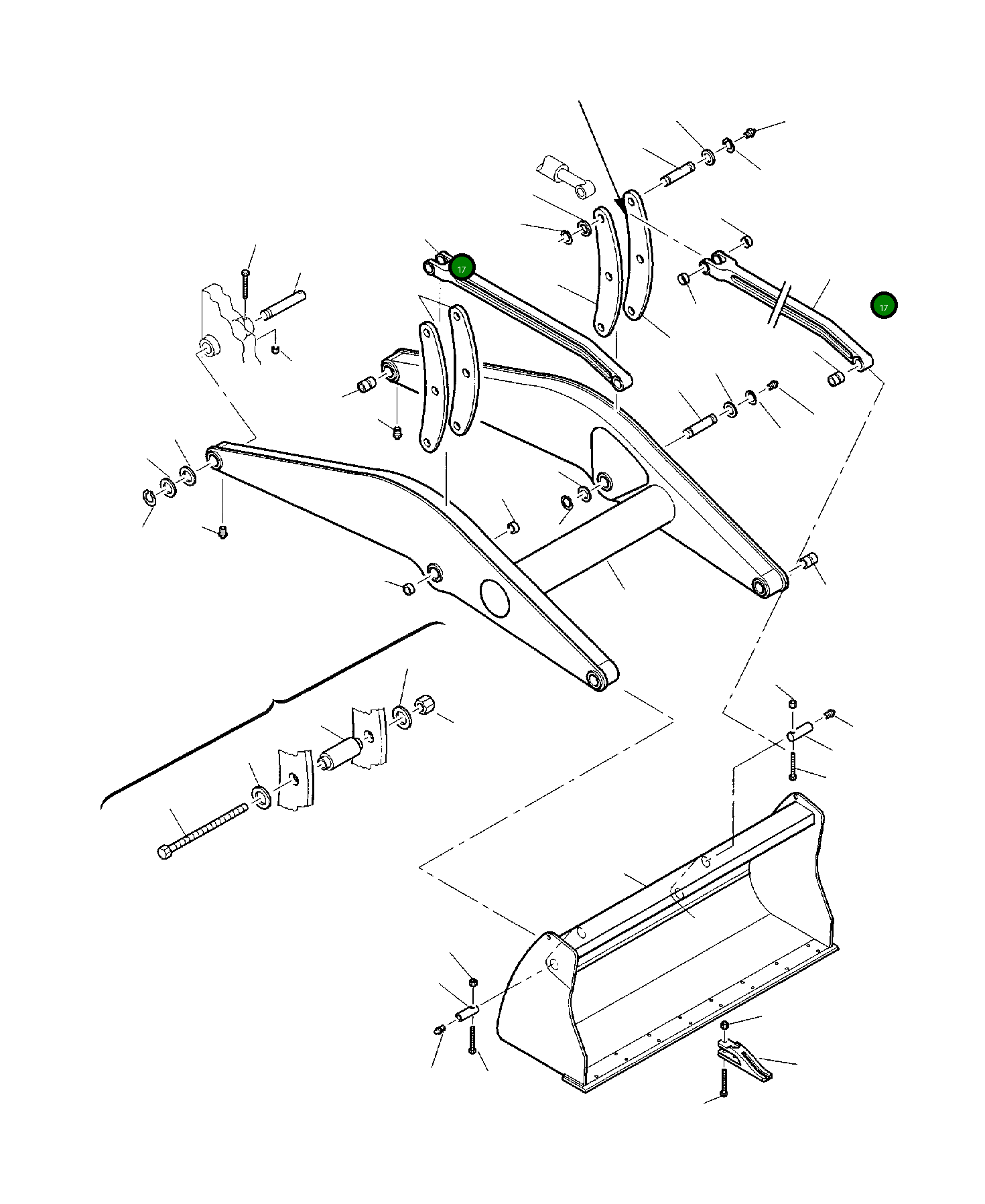 Рычаг 312602612 Komatsu