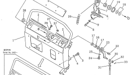 Крышка 142-43-11371 Komatsu