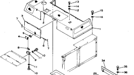 Крышка 20D-54-12141 Komatsu