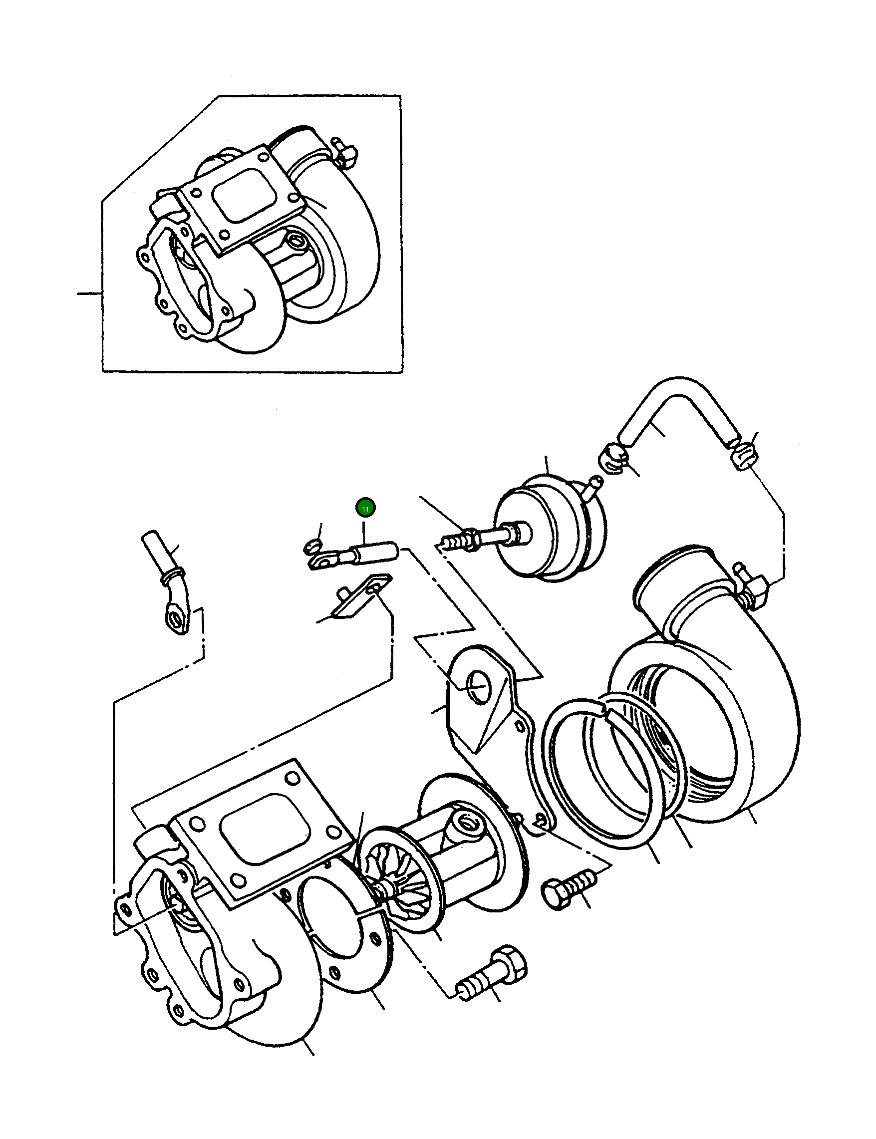 Рычаг 4918069M1 Komatsu
