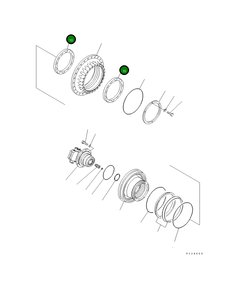 Подшипник 209-27-61360 Komatsu