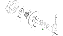 Крышка 3F1004051 Komatsu