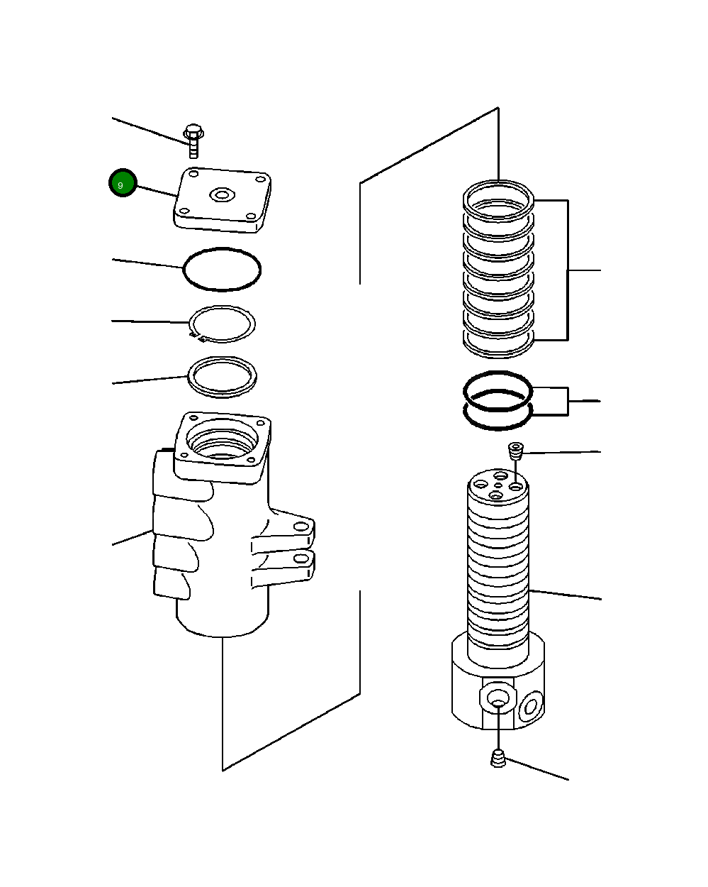 Крышка 703-07-93210  Komatsu