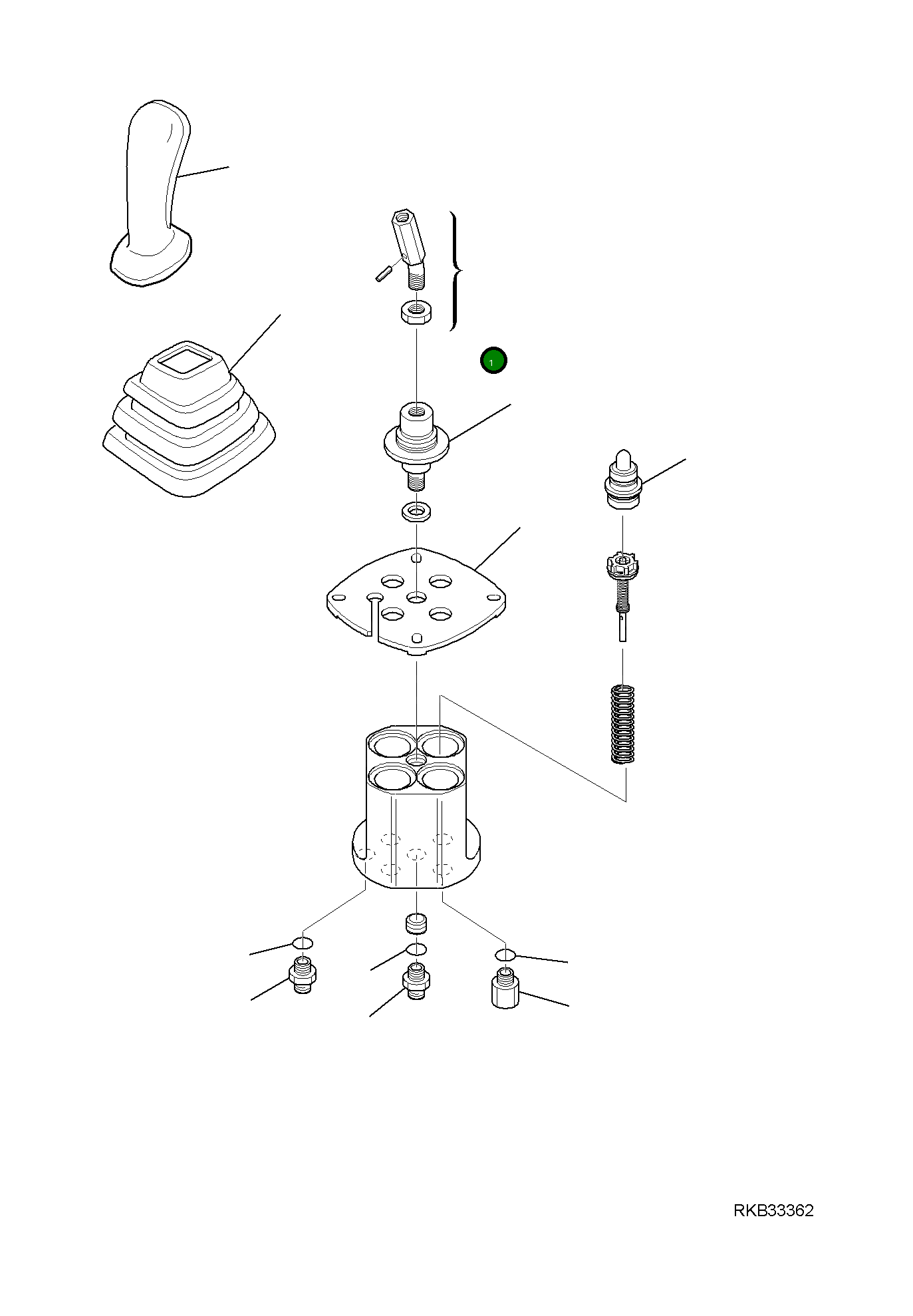 Рычаг 844200310 Komatsu