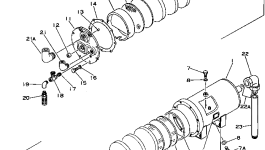 Крышка M710170729321 Komatsu
