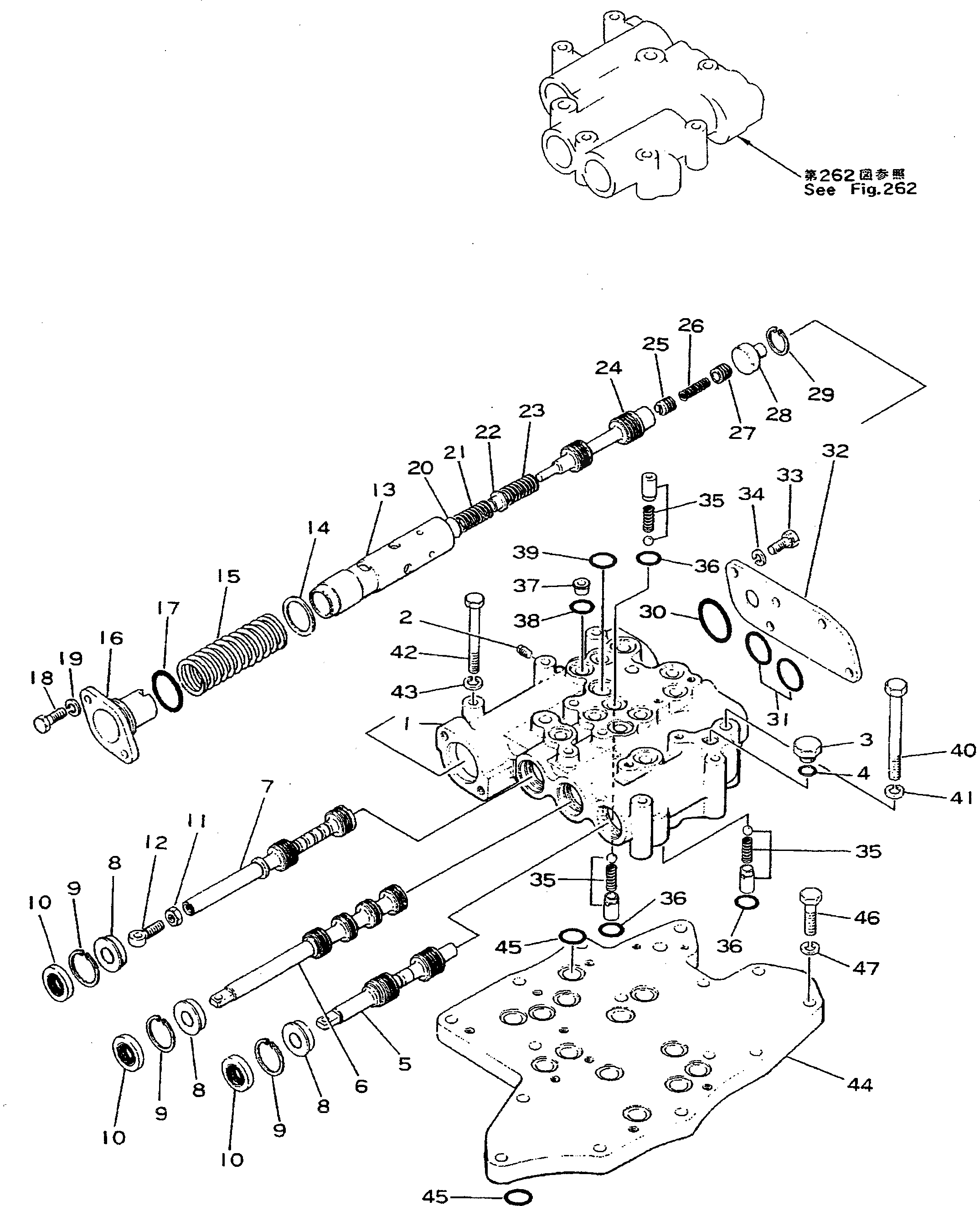 Крышка 195-15-15330 Komatsu