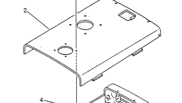 Крышка 237-802-1111 Komatsu