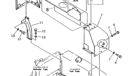 Крышка 130-Y61-6150 Komatsu