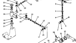 Кронштейн 198-61-14130 Komatsu