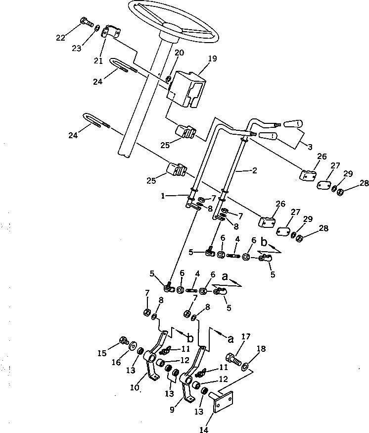 Рычаг 417-43-16520 Komatsu