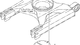 Крышка 203-30-51241 Komatsu