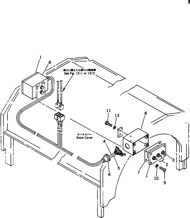 Крышка 262-06-59921 Komatsu