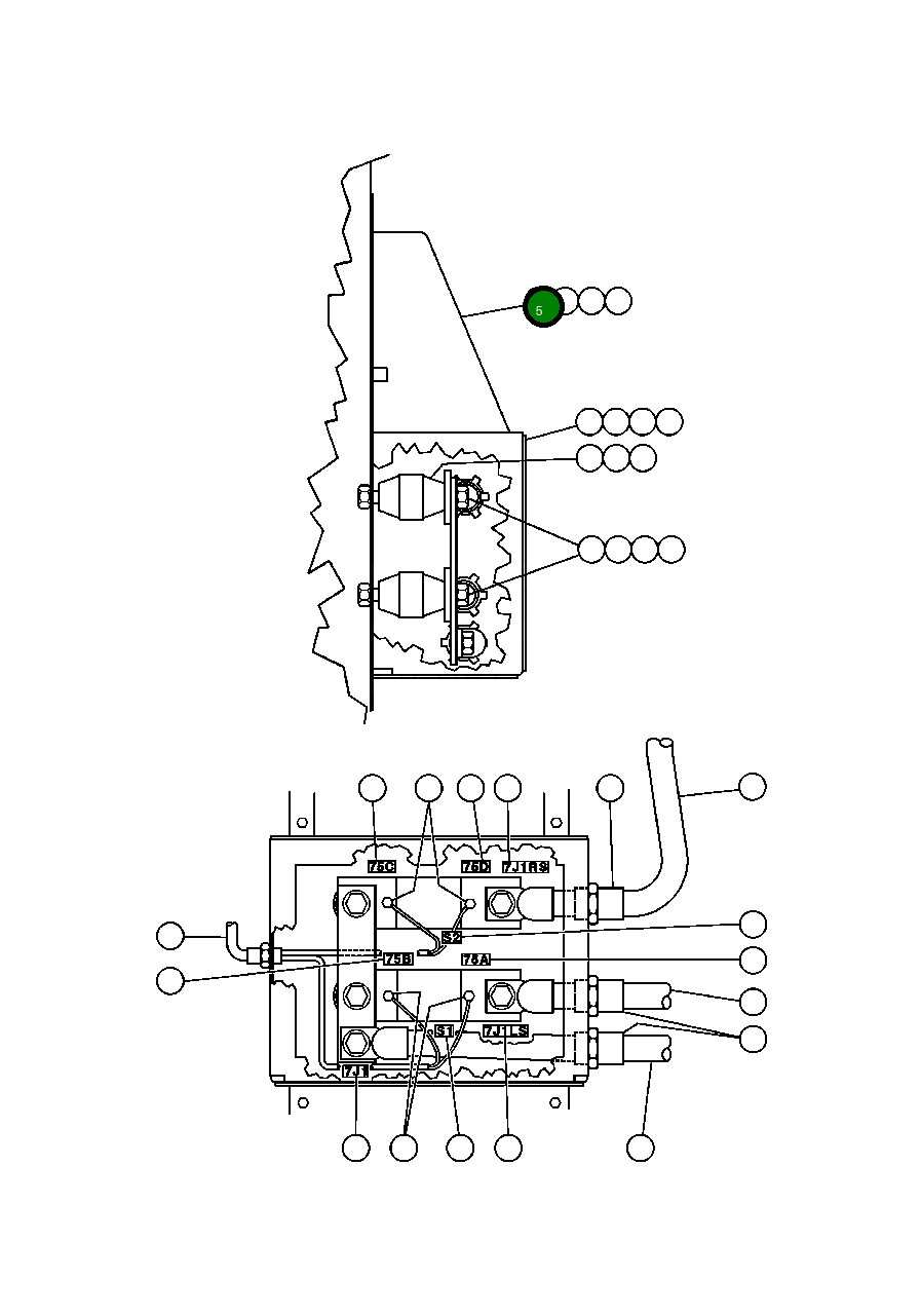 Крышка EC0467 Komatsu